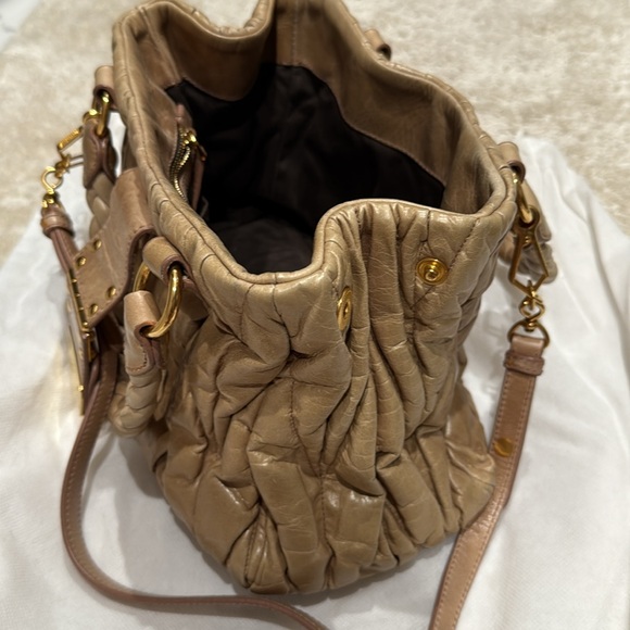 Beige Miu Miu Matelasse Ciara Lux - Picture 6 of 11